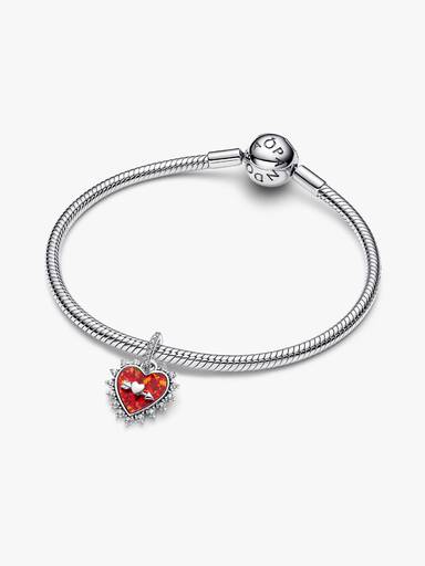 Dönen Ok Kalp Sallantılı Charm