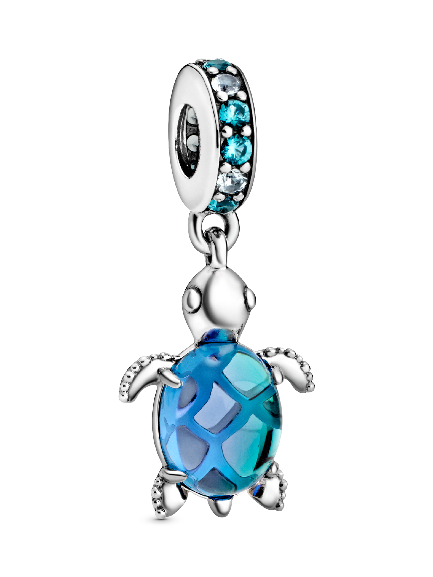 Murano Camı Deniz Kaplumbağası Sallantılı Charm