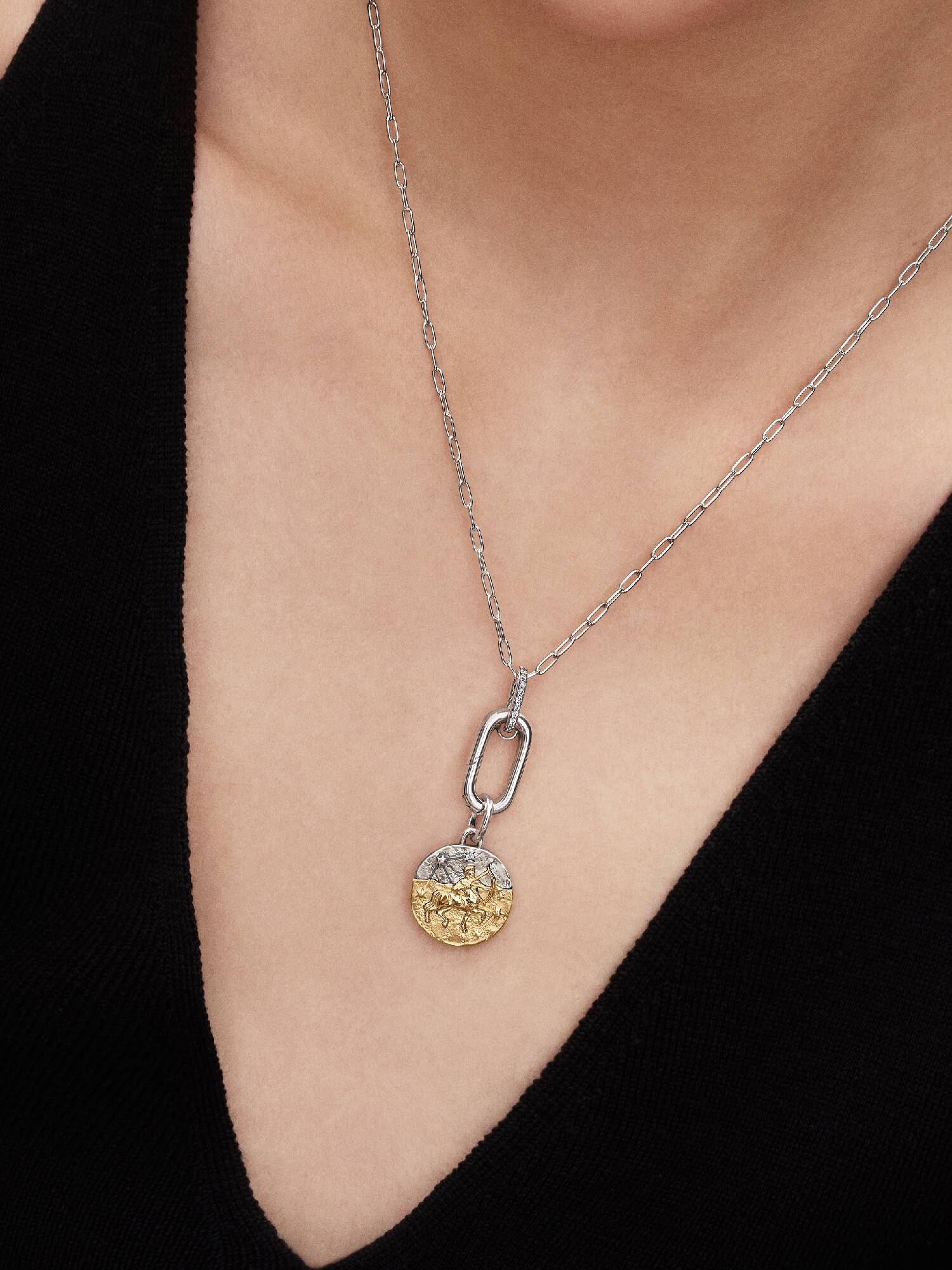 Yay Burcu Madalyon Charm