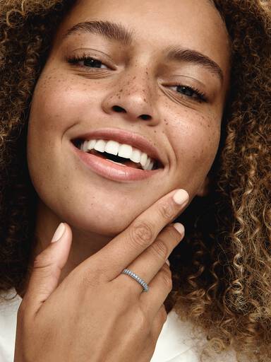 Pandora Timeless Tek Sıra Pavé Yüzük