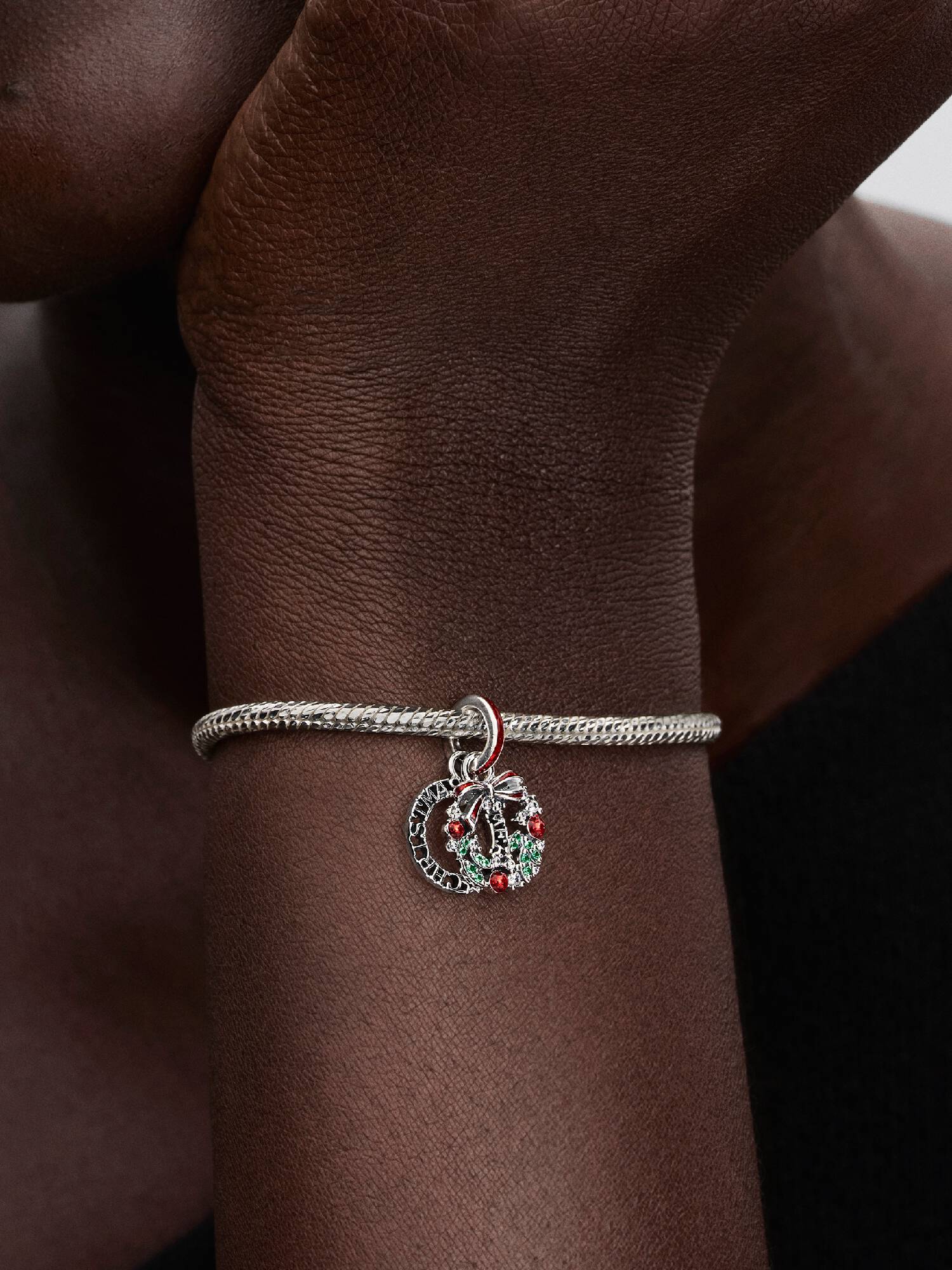 Yılbaşı Süsü Çift Sallantılı Charm