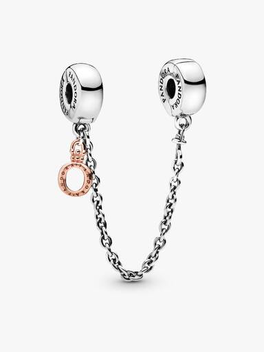 Sallantılı Taç O Güvenlik Zincirli Charm