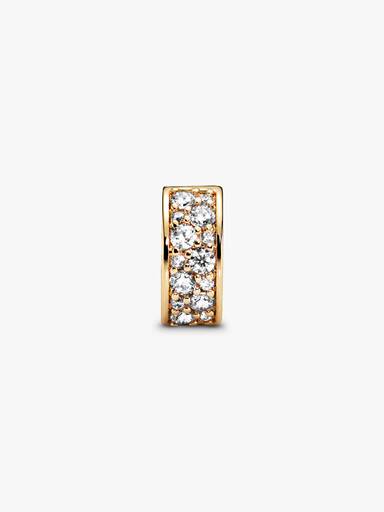 Şeffaf Pavé Klips Charm