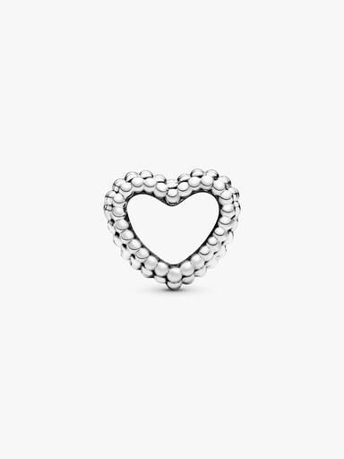 Boncuklu Kalp Küresi Charm