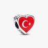 Türk Bayrağı Charm Türk Bayrağı Charm