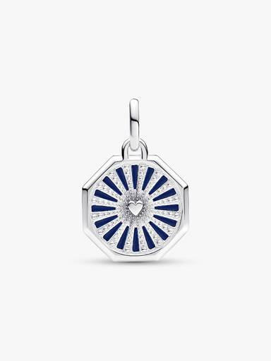 Pandora ME Galaksi Kalp Madalyon Charm