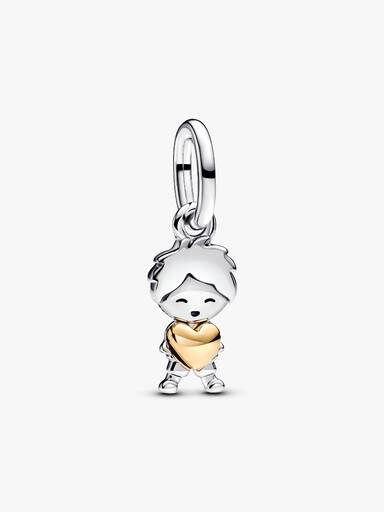 Mutlu Erkek Çocuk Mini Sallantılı Charm