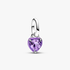 Pandora ME Mor Çakra Kalp Mini Sallantılı Charm Pandora ME Mor Çakra Kalp Mini Sallantılı Charm