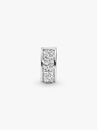Şeffaf Pavé Klips Charm