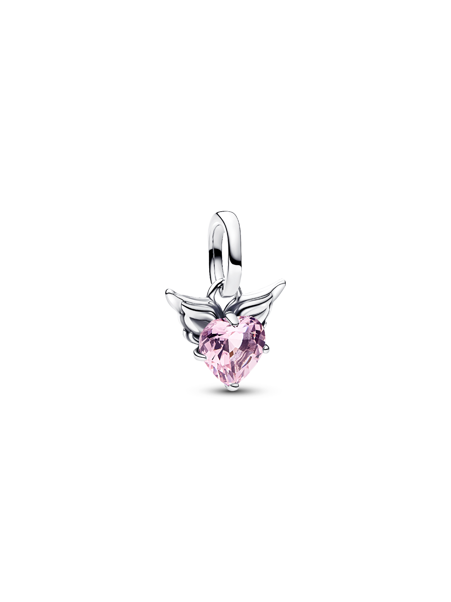 Kanatlı Kalp Mini Sallantılı Charm
