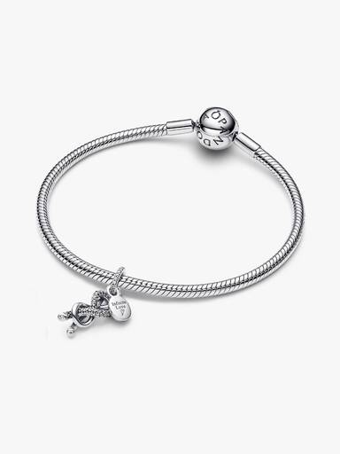 Pavé Sonsuzluk Düğümü Sallantılı Charm
