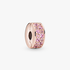 Pembe Pavé Klips Charm Pembe Pavé Klips Charm