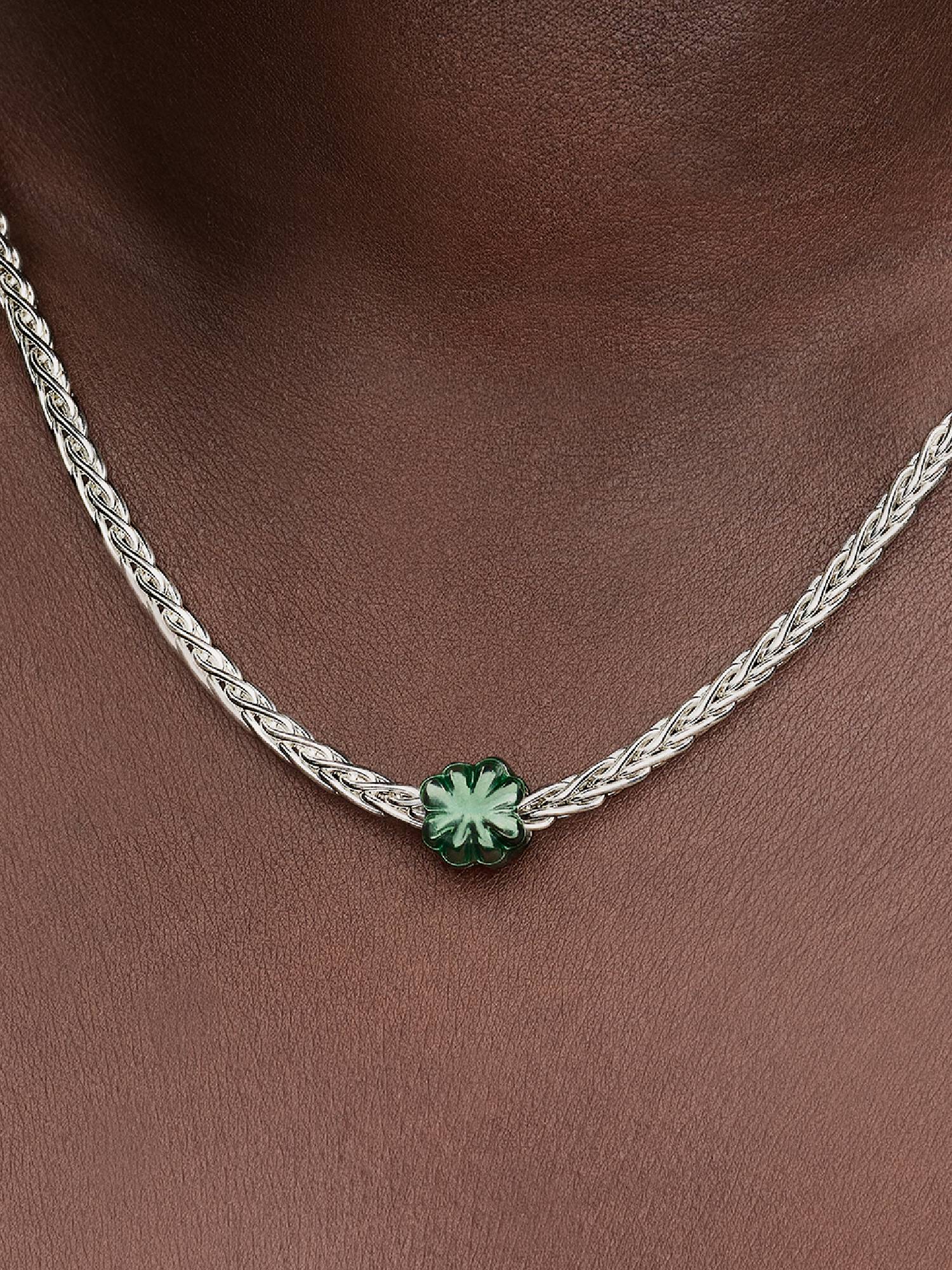 Yeşil Yonca Mini Charm