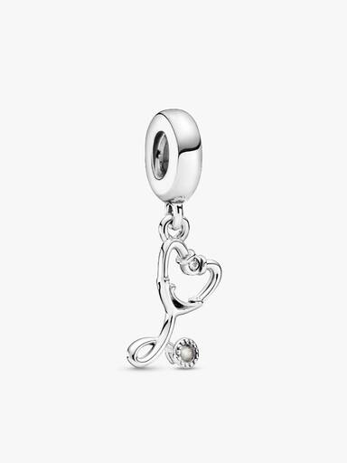 Kalp Stetoskop Sallantılı Charm