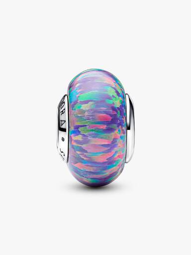 Işıltılı Opal Mor Charm