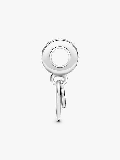 Yazı İşlenebilir Kalp Disk Sallantılı Charm