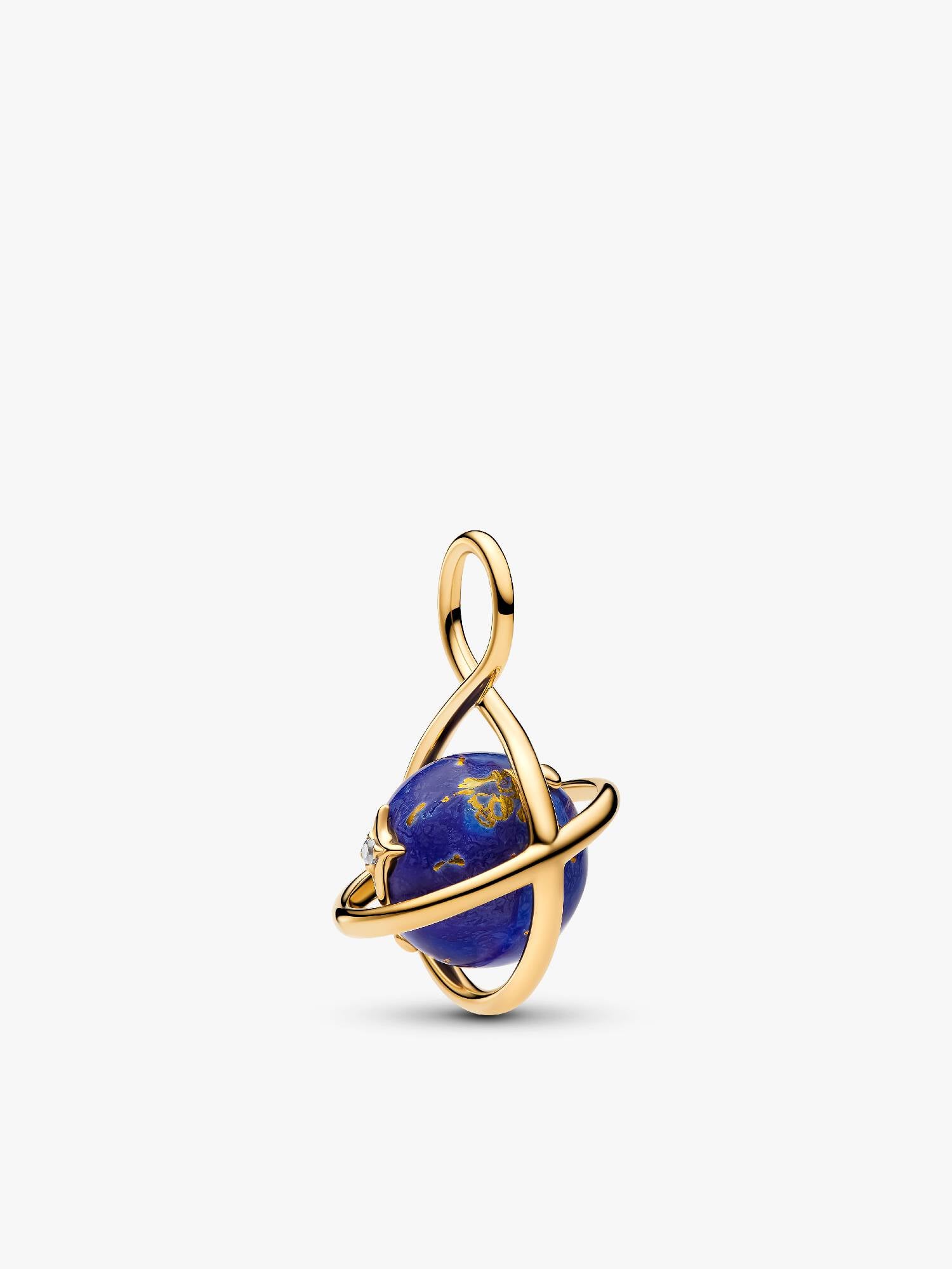 Dönen Gökyüzü Mavisi Gezegen Sallantılı Charm