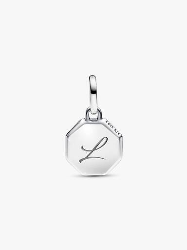 Yazı İşlenebilir Turkuaz Mini Madalyon Charm