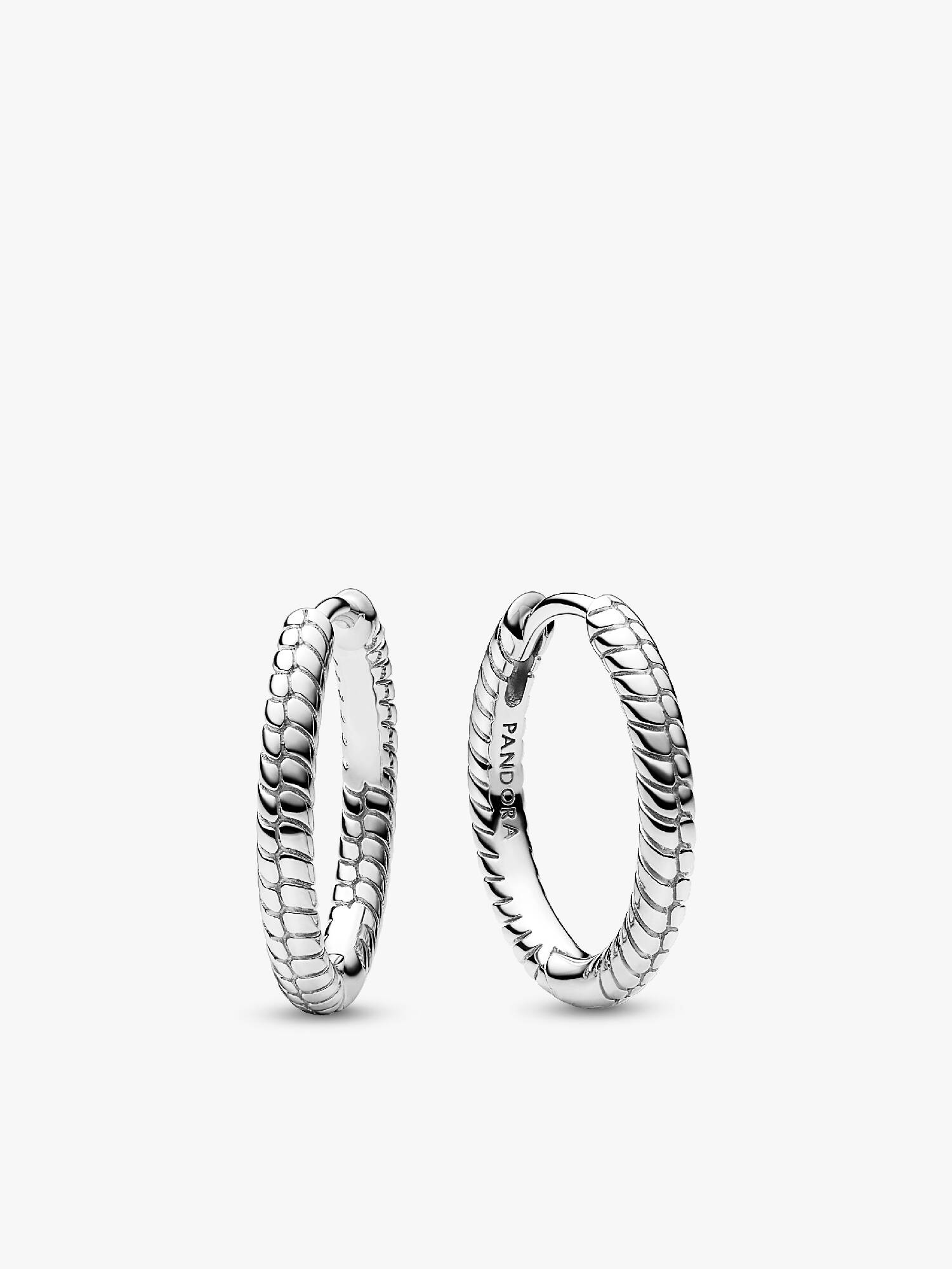 Pandora Moments Küçük Charm Halka Küpeler