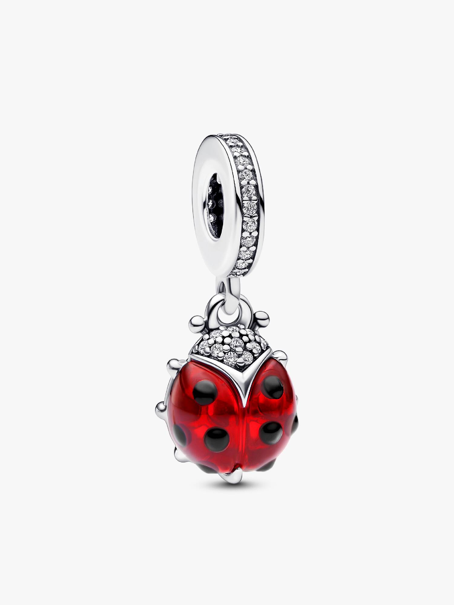 Kırmızı Uğur Böceği Sallantılı Charm