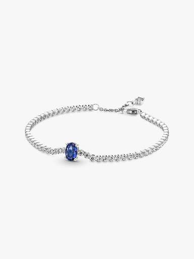 Işıltılı Pavé Tenis Bilezik