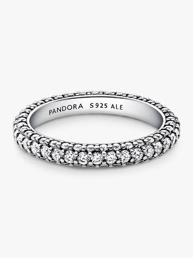 Pandora Timeless Tek Sıra Pavé Yüzük