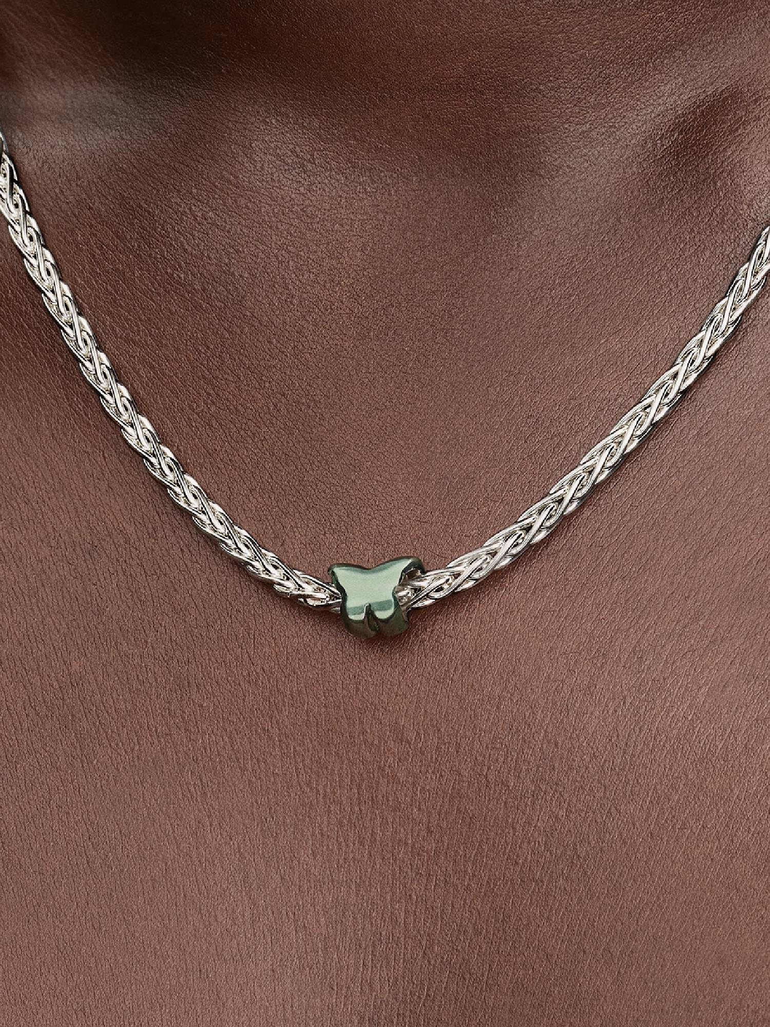Yeşil Kelebek Mini Charm