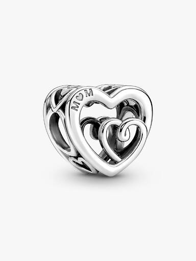 İç İçe Sonsuz Kalpler Charm