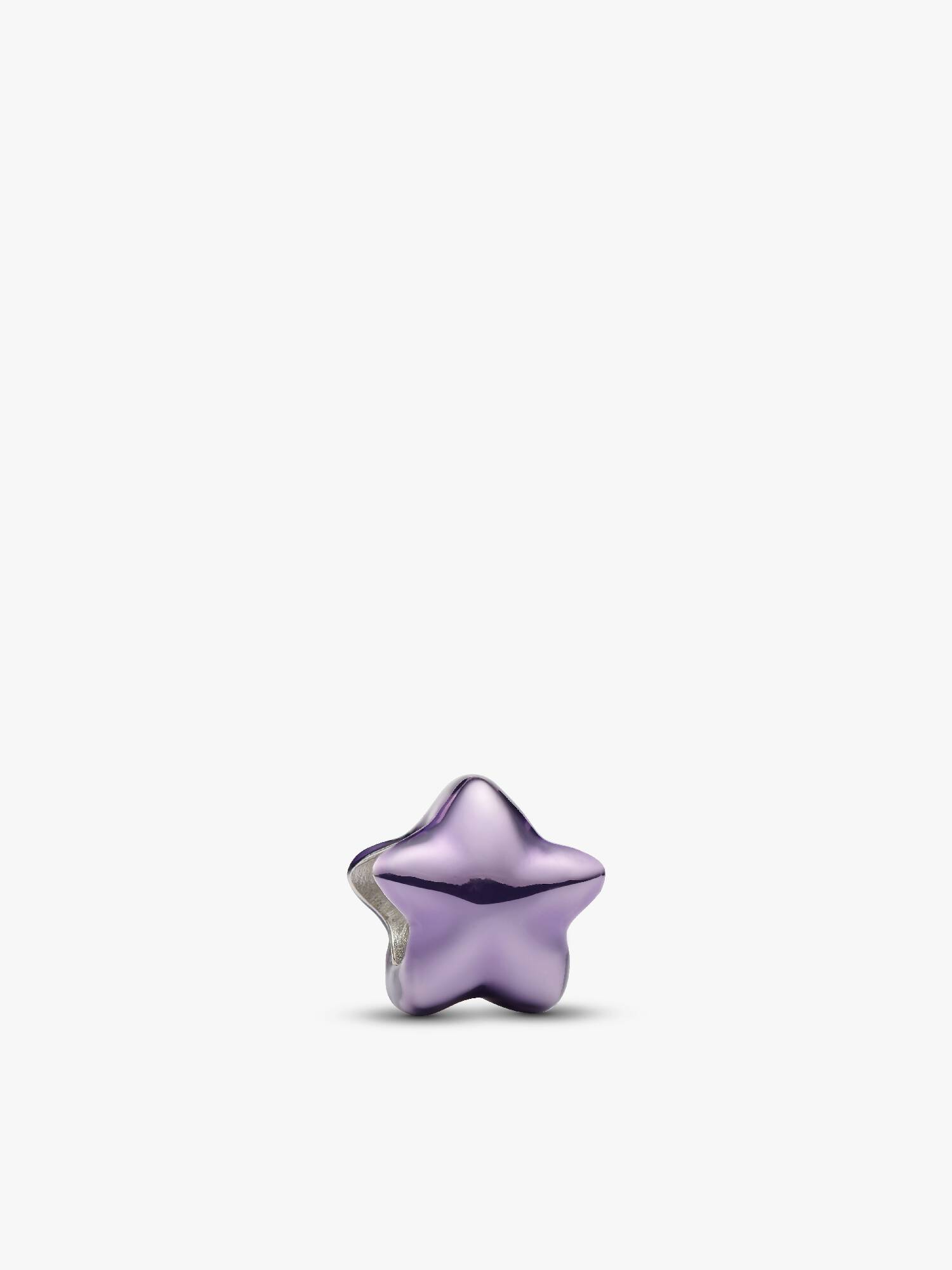 Mor Yıldız Mini Charm