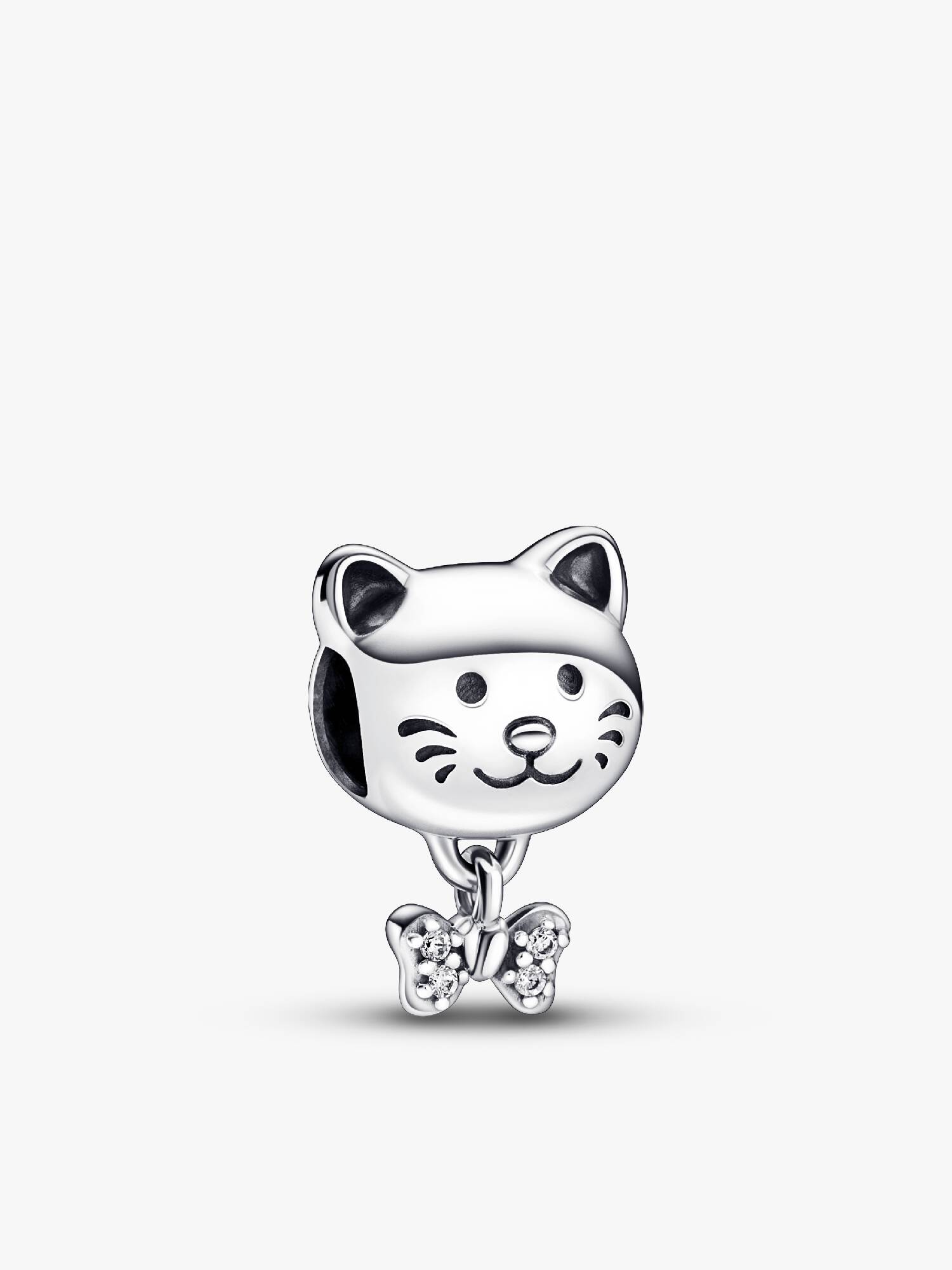 Kedi ve Fiyonk Charm