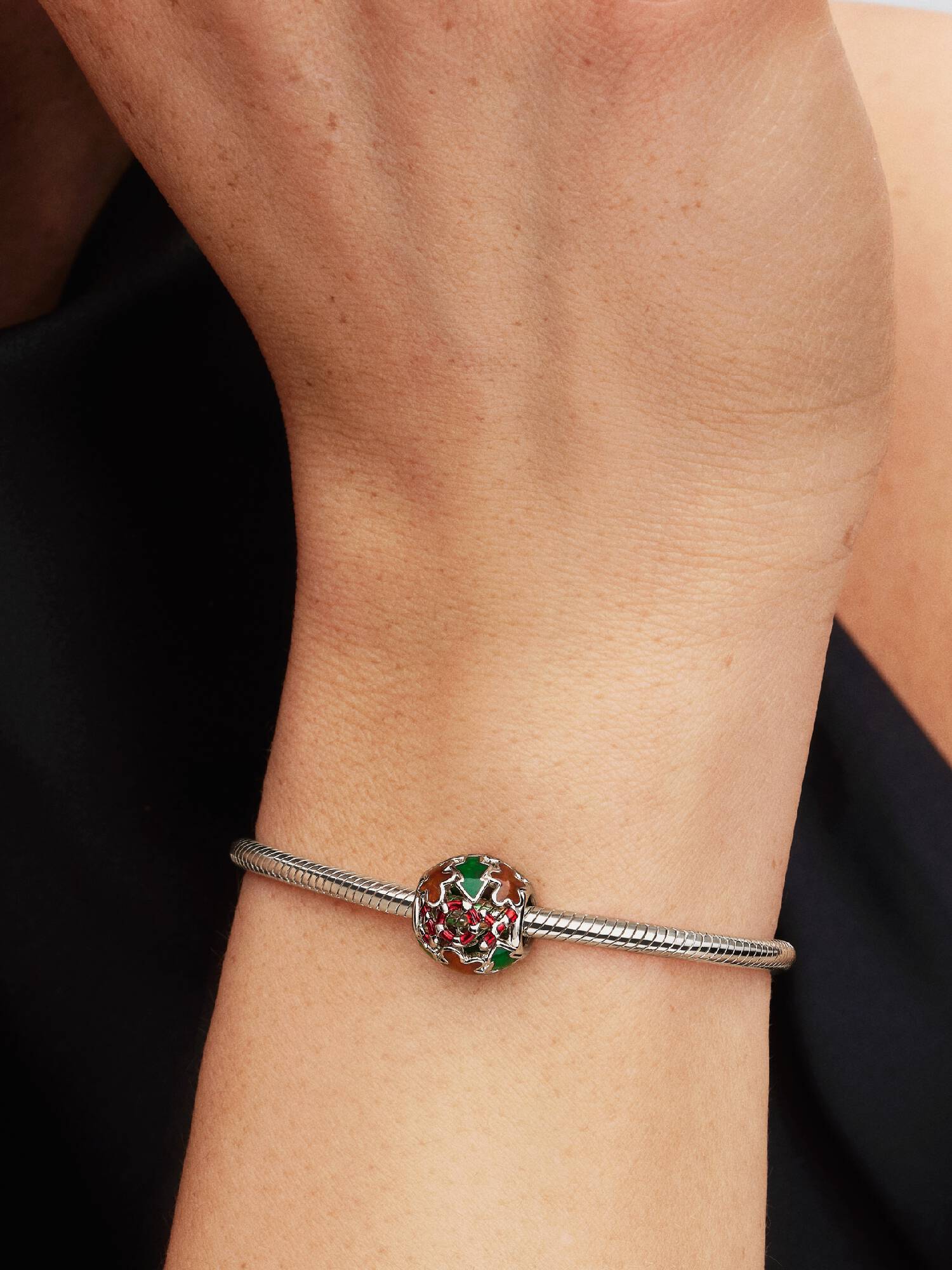 Yeni Yıl Neşesi Kafes İşi Charm