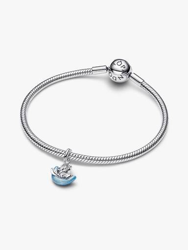 Disney Stitch Karanlıkta Parlayan Ay Sallantılı Charm