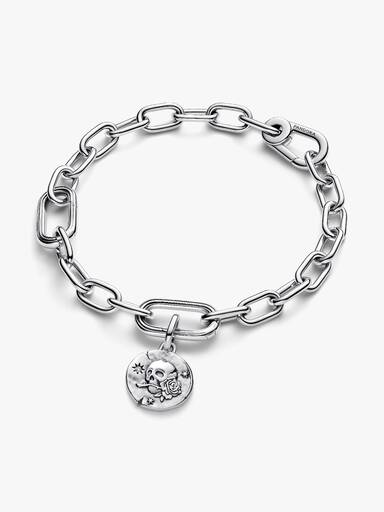 Kafatası Madalyon Charm