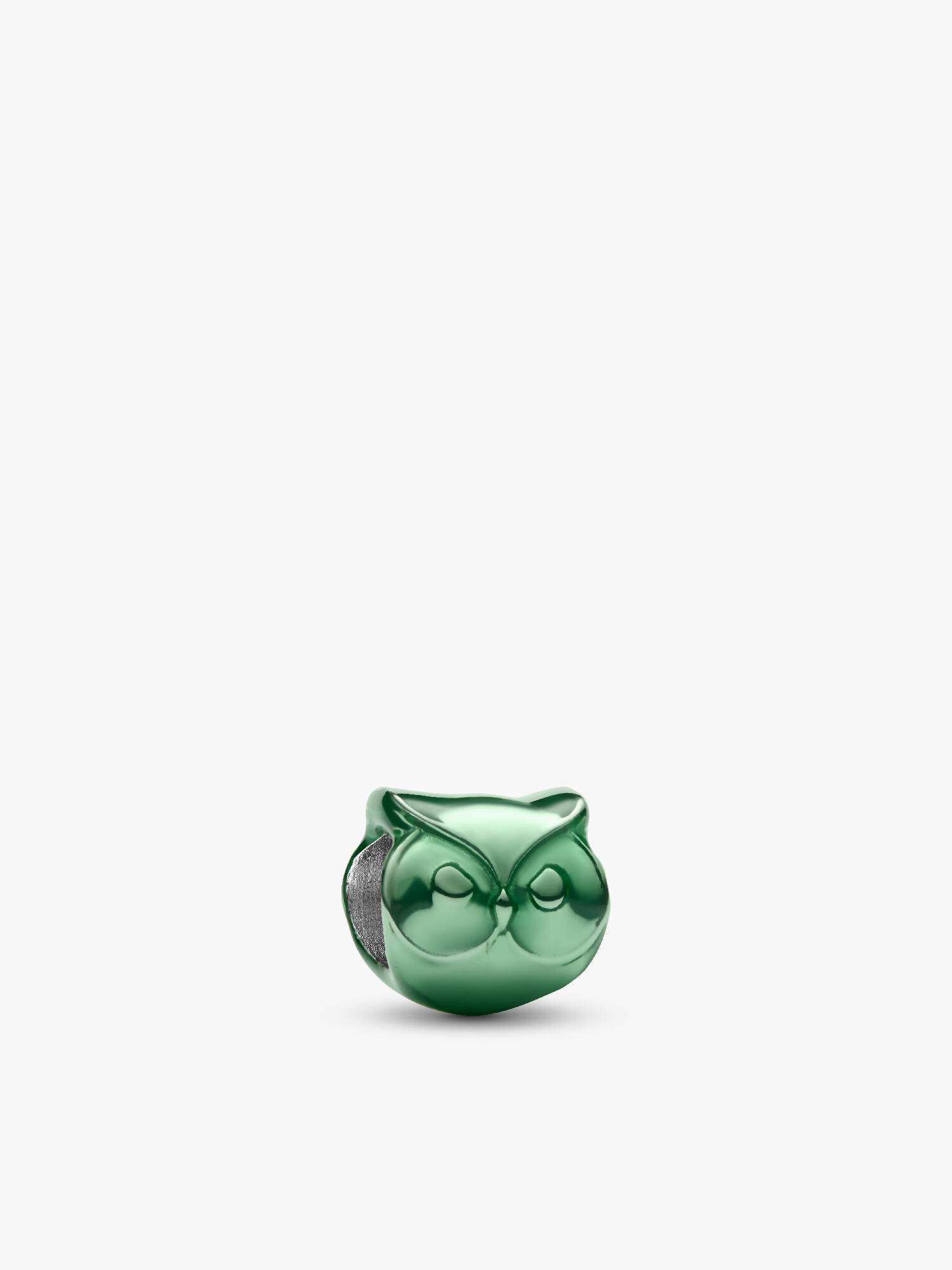 Yeşil Baykuş Mini Charm