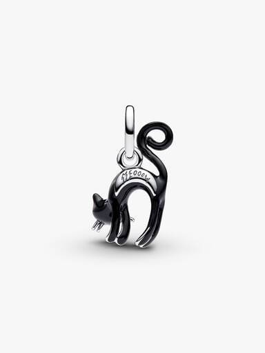 Siyah Kedi Sallantılı Charm