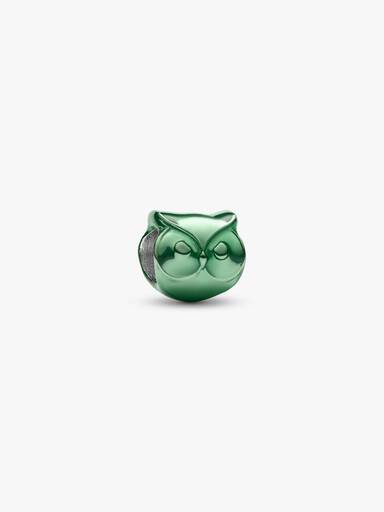 Yeşil Baykuş Mini Charm