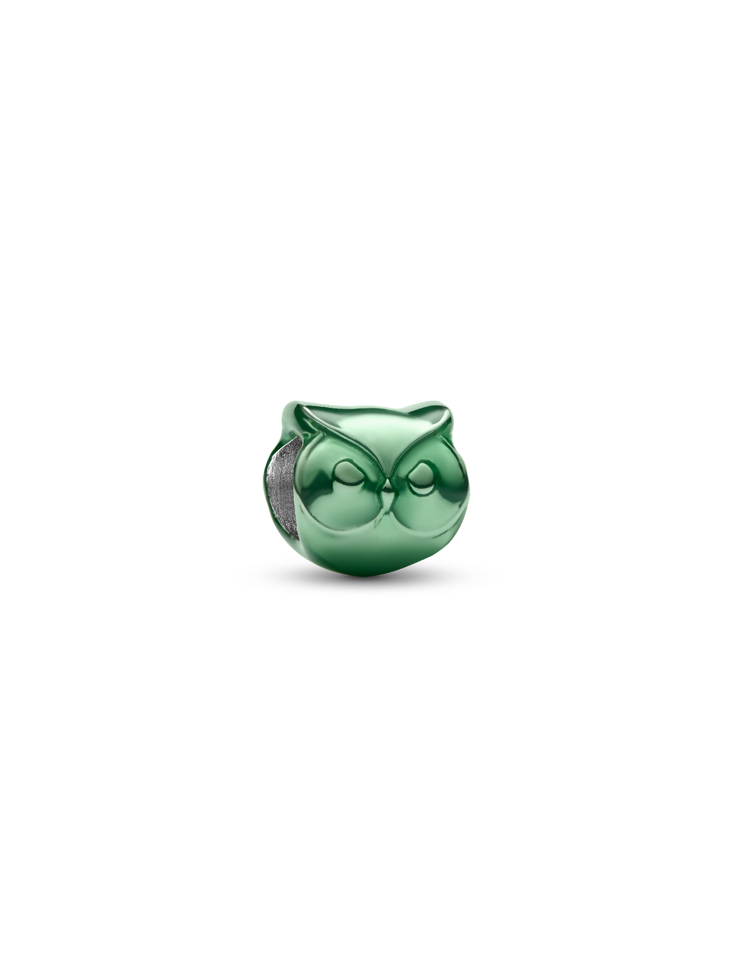 Yeşil Baykuş Mini Charm