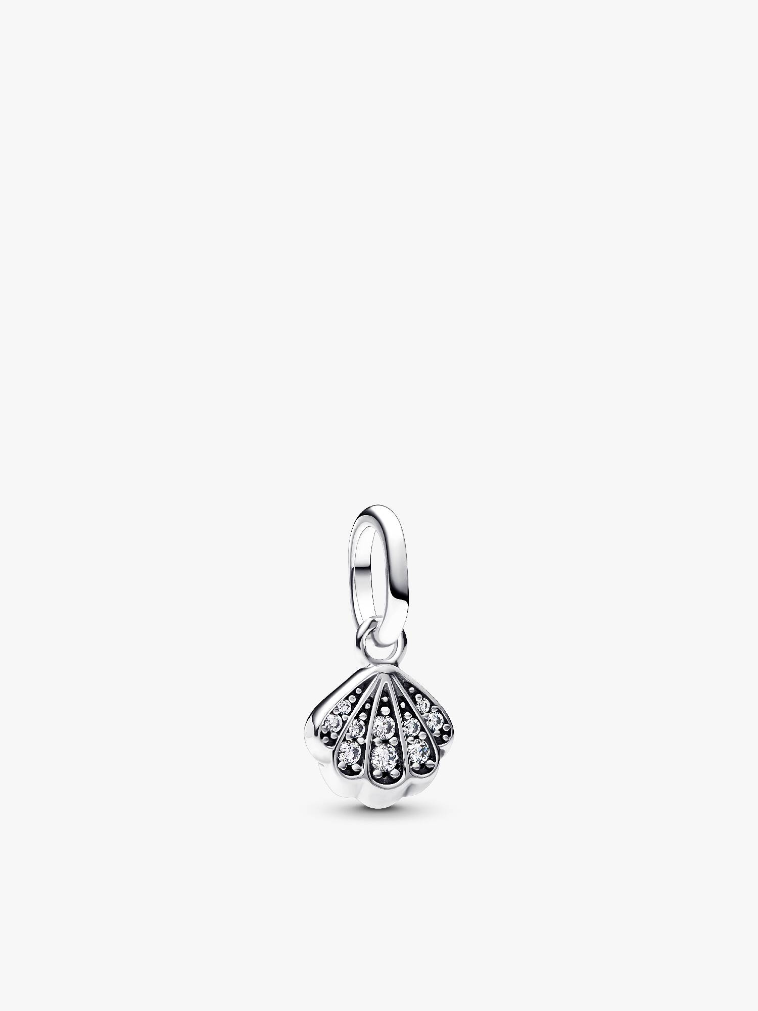 Işıltılı Deniz Kabuğu Mini Sallantılı Charm
