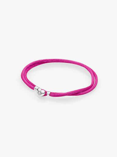 Moments Pembe İp Bileklik