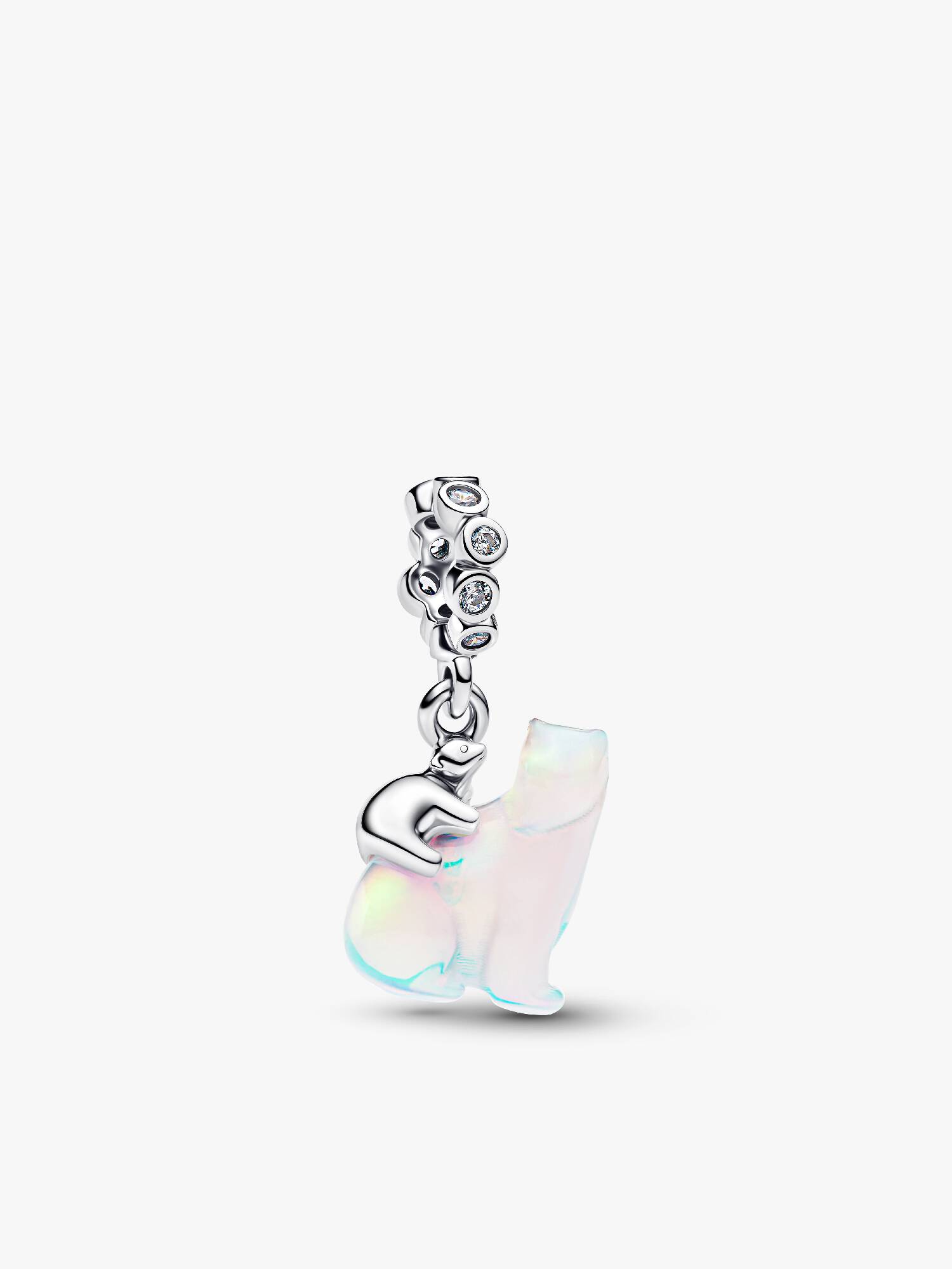 Kutup Ayısı Anne ve Yavru Sallantılı Charm