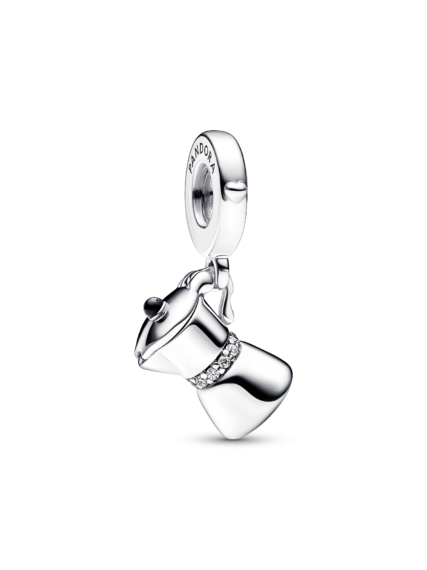 Moka Pot Sallantılı Charm | 925 ayar gümüş | Pandora TR