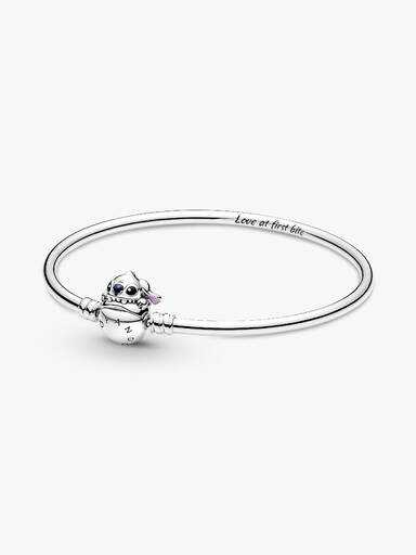 Pandora Moments Disney Stitch Klipsli Bangle Bileklik
