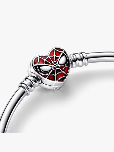 Pandora Moments Marvel Örümcek Adam Maske Klipsli Bilezik