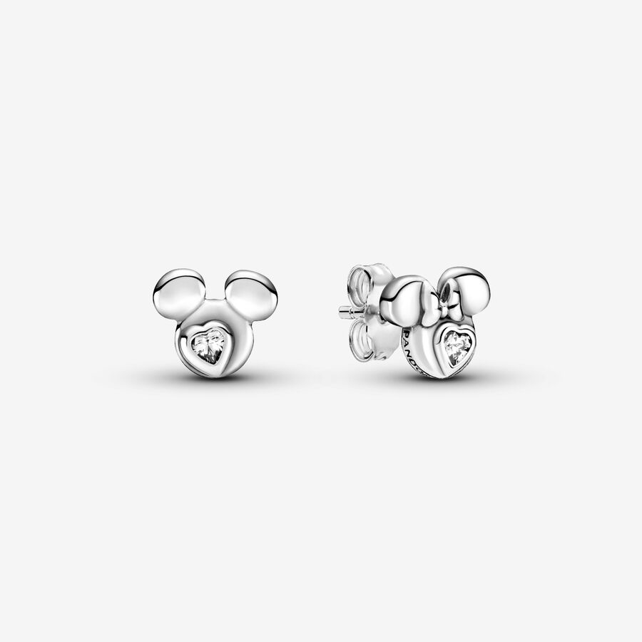 Disney Minnie ve Mickey Mouse Çivi Küpeler image number 0
