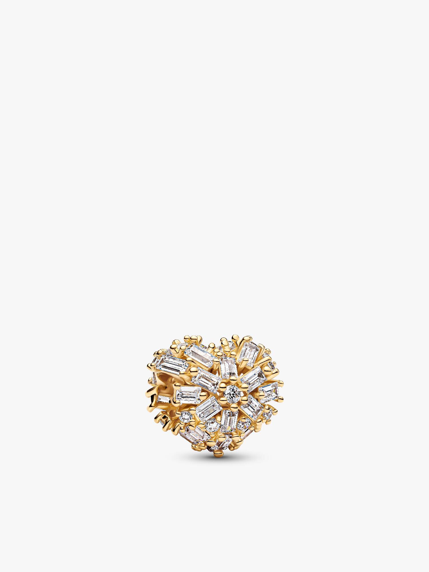 Işıltılı Kalp Charm
