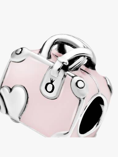Pembe Valiz Charm