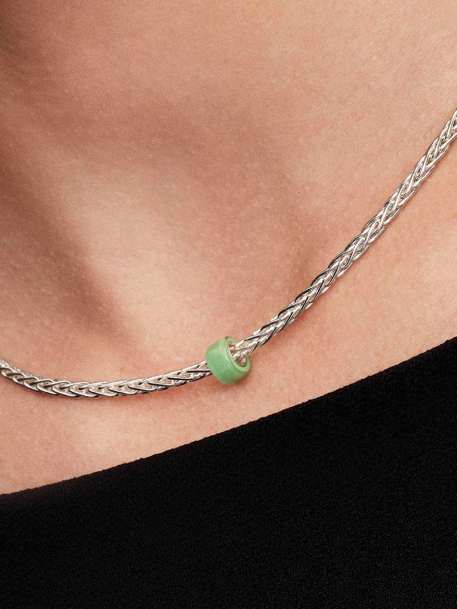 Yeşil Murano Camı Mini Charm