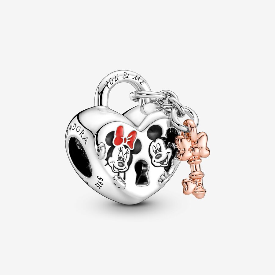 Disney Mickey Mouse ve Minnie Kilit Charm image number 0