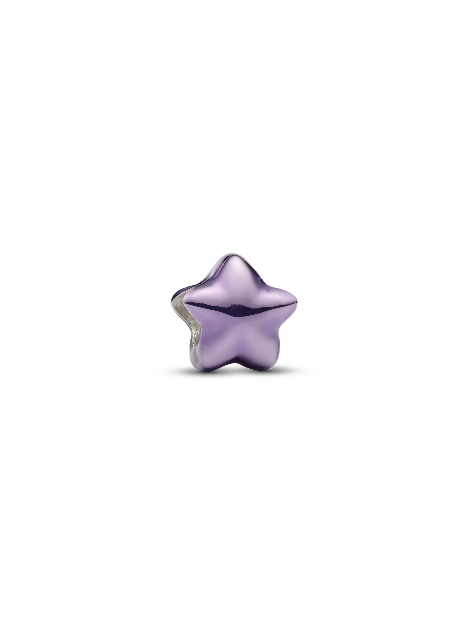 Mor Yıldız Mini Charm