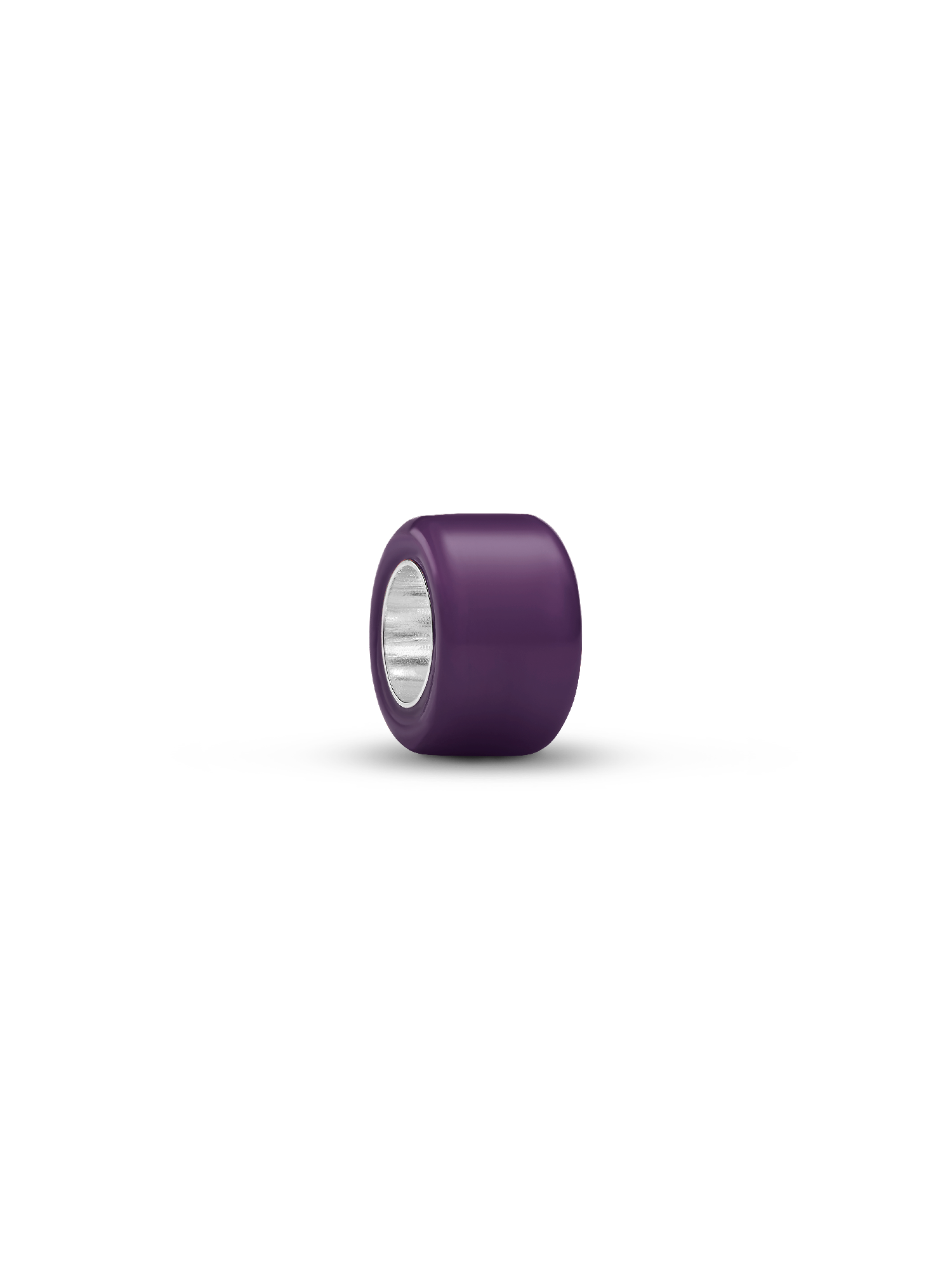 Mor Murano Camı Mini Charm